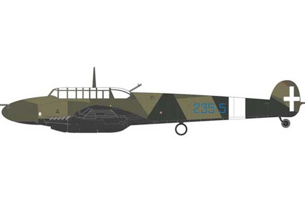 Messerschmitt Bf.110 C/D (Airfix 03080A) 1/72