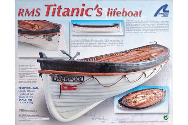 Шлюпка RMS Titanic's lifeboat (Artesania Latina 19016) (1/35)