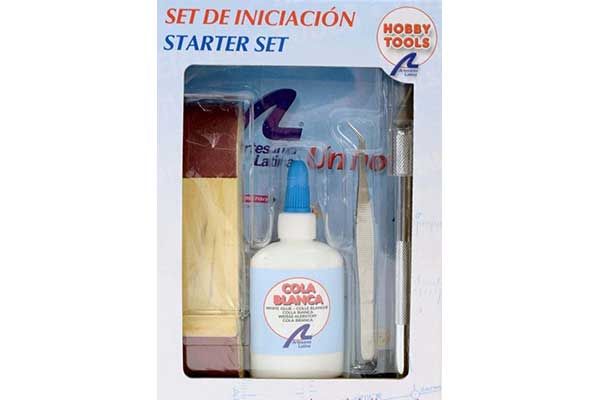 Набор базовых инструментов + клей для дерева / Set of basic tools (Artesania Latina 27005)