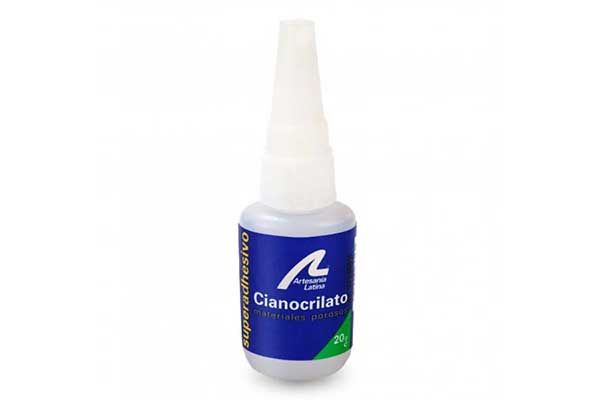 Цианакрилатный клей для пористых поверхностей, 20 мл / Instant Adhesive for Porous Materials (Artesania Latina 27613-1)