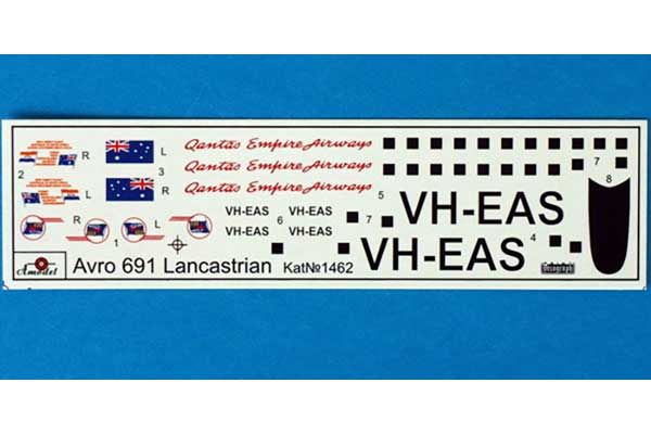 Avro 691 Lancastrian (Amodel 1462) 1/144