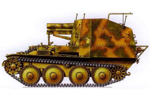 «Грилле» Sd.Kfz.138/1 (ARK models 35014) 1/35