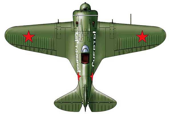 Винищувач І-16 тип 24 (ARK models 48033) 1/48