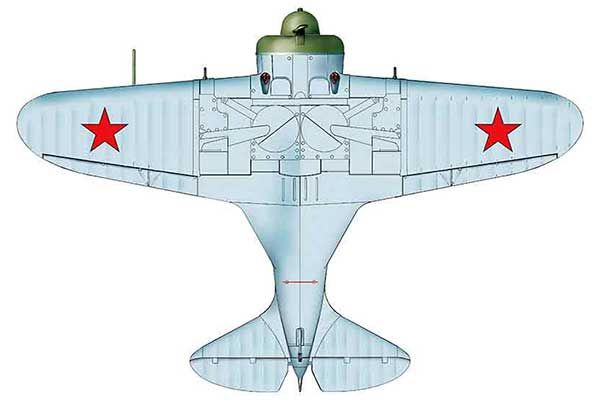 Винищувач І-16 тип 24 (ARK models 48033) 1/48
