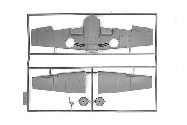 Bf 109F-4 з персоналом ВПС Німеччини (ICM 48804) 1/48