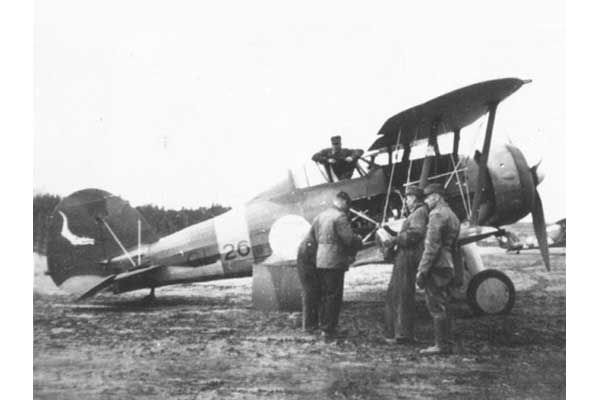 Декаль для Gloster Gladiator Mk.I/II на иностранной службе №2 (ICM D3205) 1/35