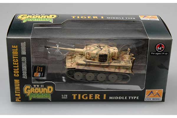 Tiger I Middle Type 1/72 (Easy Model 36215)
