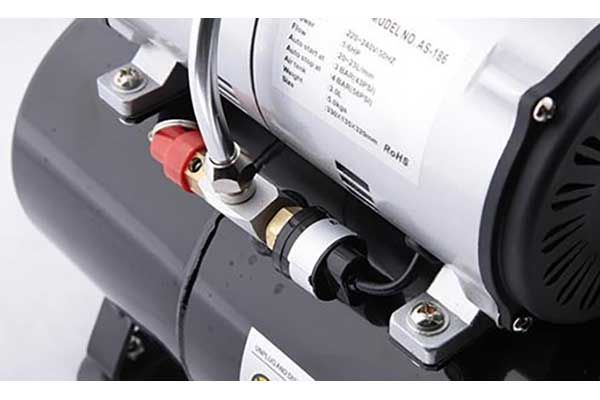 AS-186 Компресор для аерографа з ресивером, фільтром і редуктором FENGDA