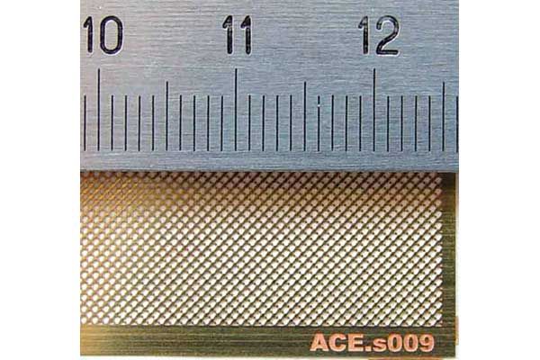 Сетка косая плетёная. Ячейка 0,8 х0,8 мм (ACE s-009)