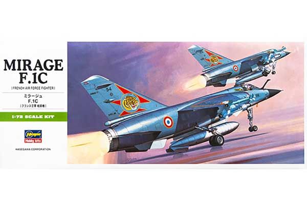 Mirage F1 C (HASEGAWA 00234 B4) 1/72