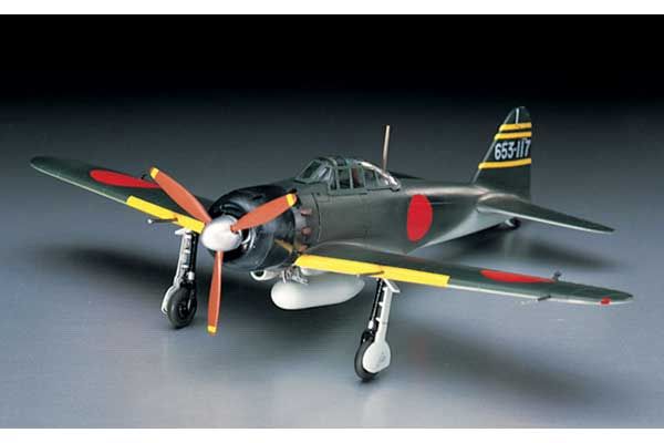 Mitsubishi A6M5 Zero Type 52 (Zeke) (Hasegawa 01452 D22) 1/72
