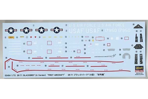 SR-71 Blackbird (A-type) (Hasegawa 02464) 1/72