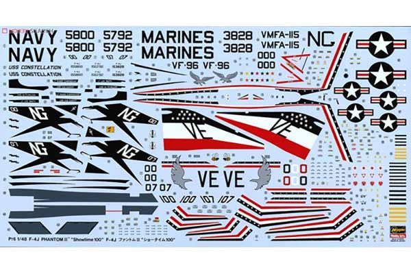 F-4J Phantom II "Show Time 100" (HASEGAWA 07206 PT6) 1/48
