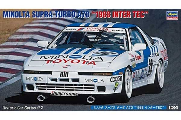 Minolta Suypra Turbo A70 "1988 Inter Tec" (HC42 Hasegawa 21142) 1/24