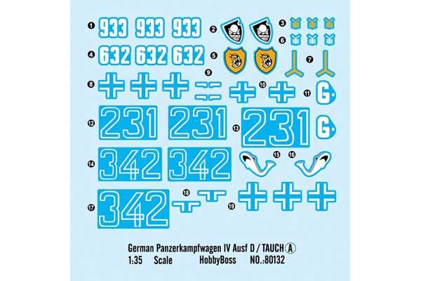 Німецький Panzerkampfwagen IV Ausf D / TAUCH (Hobby Boss 80132) 1/35