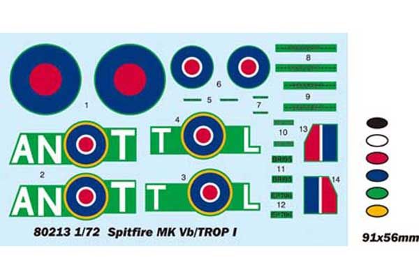 “Spitfire” MK.Vb TROP (Hobby Boss 80213) 1/72