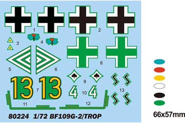 Bf109 G-2/ TROP (Hobby Boss 80224) 1/72