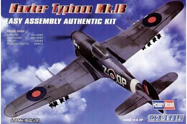 Hawker Typhoon Mk IB (Hobby Boss 80232) 1/72