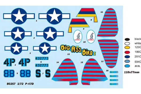 P-47D Thunderbolt (Hobby Boss 80257) 1/72