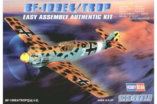 BF-109E4/TROP (Hobby Boss 80261) 1/72