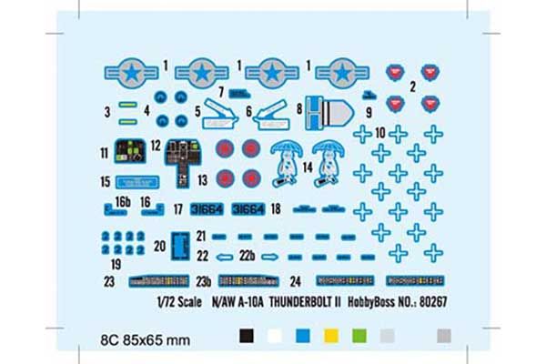 N/AW A-10A THUNDERBOLT II (Hobby Boss 80267) 1/72