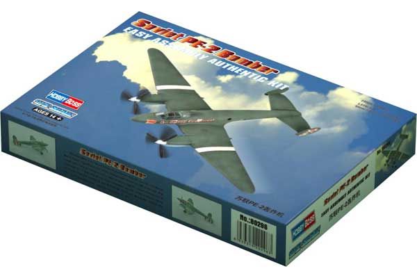 Пе-2 советский пикирующий бомбардировщик (Hobby Boss 80296) 1/72