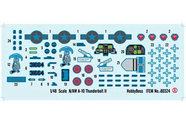 N/AW A-10A “THUNDERBOLT” II (Hobby Boss 80324) 1/48