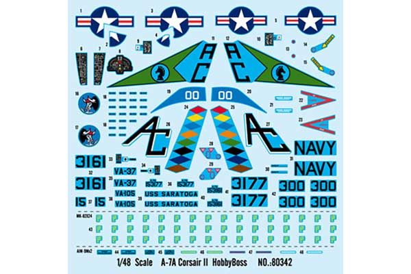 A-7A Corsair II (Hobby Boss 80342) 1/48