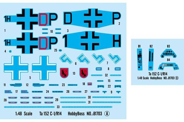 Ta 152 C-1/R14 (Hobby Boss 81703) 1/48