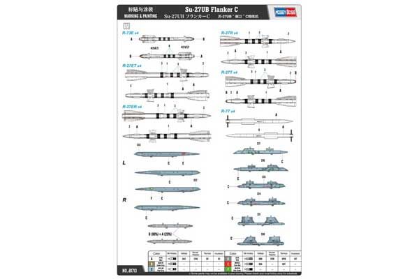 Су-27УБ Flanker C (Hobby Boss 81713) 1/48
