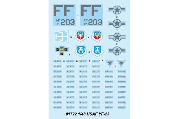 YF-23 Prototype (Hobby Boss 81722) 1/48