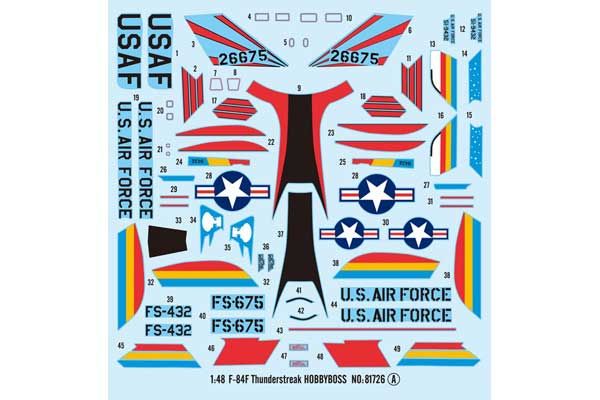 F-84F Thunderstreak (Hobby Boss 81726) 1/48
