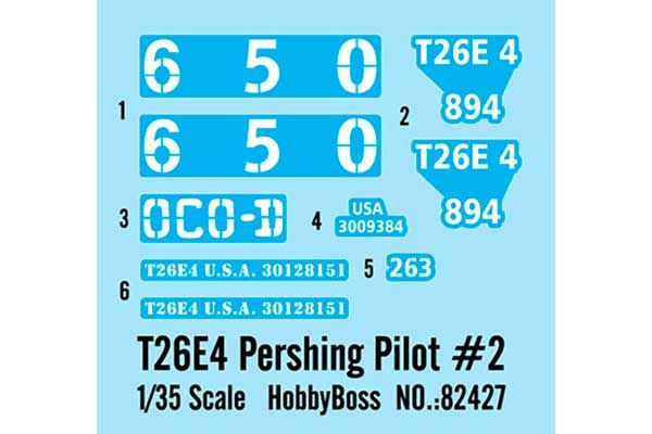 T26E4 Pershing Pilot #2 (Hobby Boss 82427) 1/35