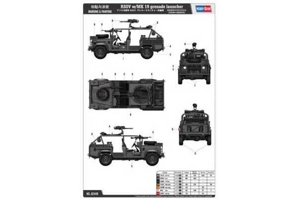 RSOV з гранатометом MK 19 (Hobby Boss 82449) 1/35