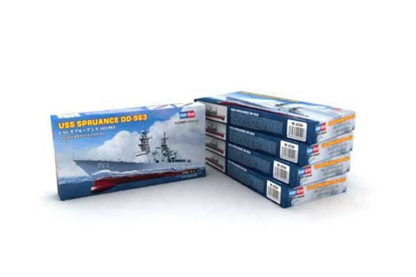 USS SPRUANCE DD-963 (Hobby Boss 82504) 1/1250