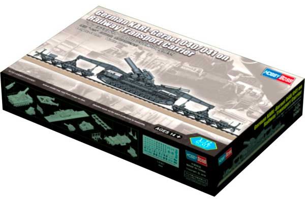 KARL-Geraet 040/041 на железнодорожном тягаче (Hobby Boss 82961) 1/72