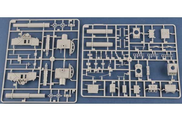 KARL-Geraet 040/041 на железнодорожном тягаче (Hobby Boss 82961) 1/72