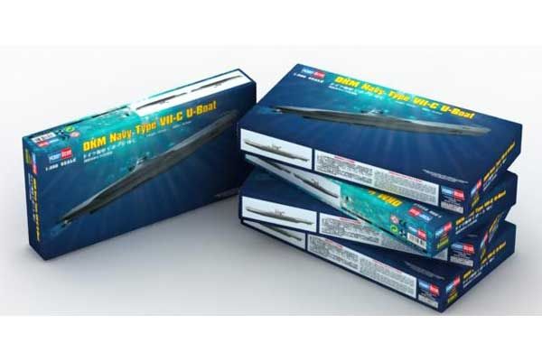 DKM Navy Type VII-C U-Boat (Hobby Boss 83505) 1/350