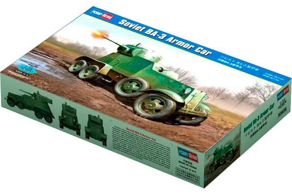 Радянський бронеавтомобіль БА-3 (Hobby Boss 83838) 1/35