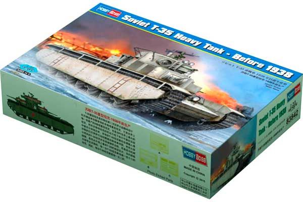Т-35 радянський тяжкий танк - до 1938 (Hobby Boss 83842) 1/35
