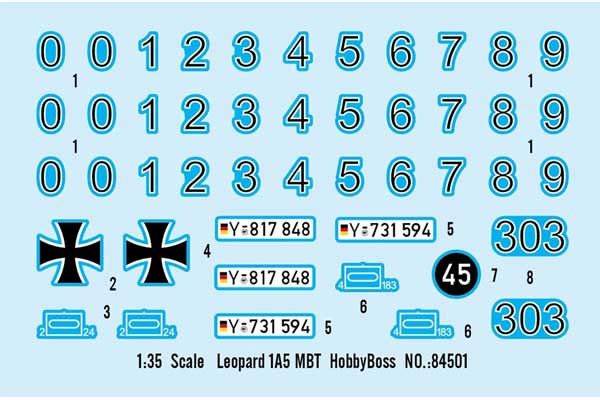 Leopard 1A5 (Hobby Boss 84501) 1/35