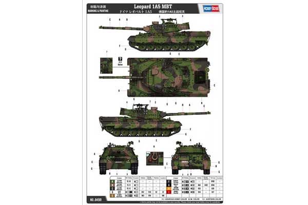 Leopard 1A5 (Hobby Boss 84501) 1/35