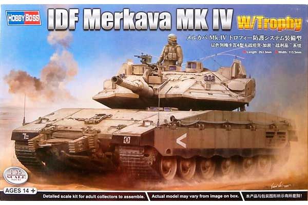 Merkava Mk IV w/Trophy (Hobby Boss 84523) 1/35