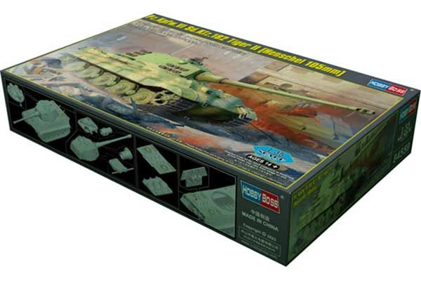 Pz.Kpfw.VI Sd.Kfz.182 Tiger II (Henschel 105mm) (Hobby Boss 84559) 1/35