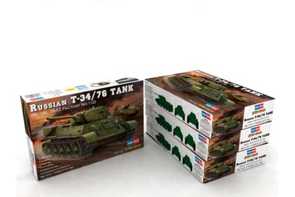 Т-34/76 мод. 1942 завод 112 (Hobby Boss 84806) 1/48