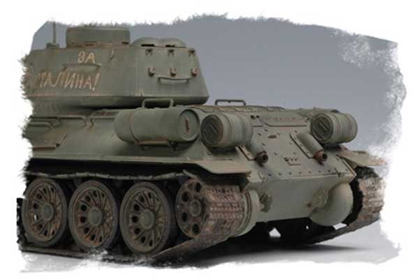Т-34/85 мод. 1944 (Hobby Boss 84807) 1/48