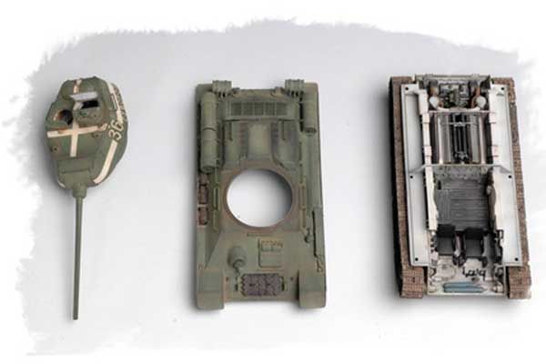 Т-34/85 мод. 1944 з кутовою баштою (Hobby Boss 84809) 1/48