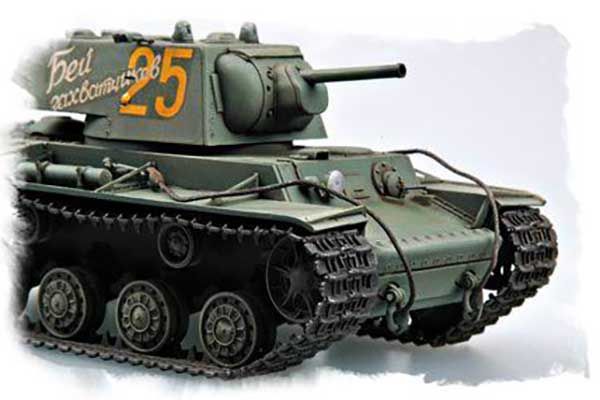КВ-1 мод. 1941 з маленькою баштою (Hobby Boss 84810) 1/48