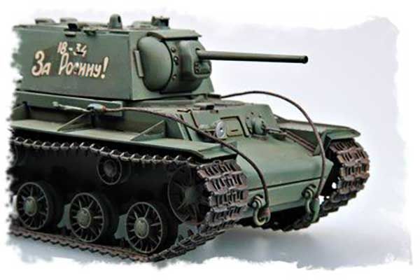 КВ-1 мод. 1942 "спрощена башта" (Hobby Boss 84812) 1/48