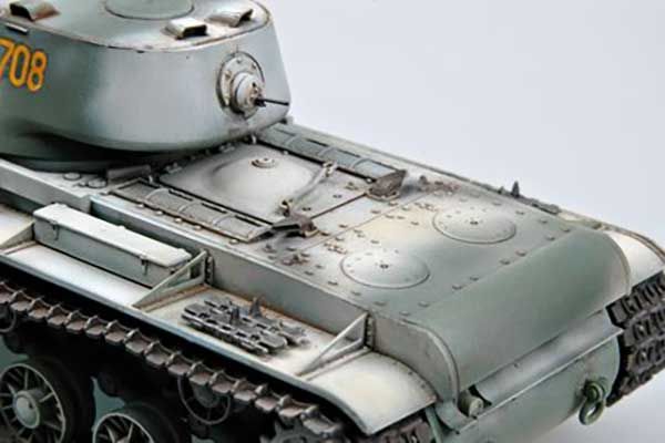 КВ-1 мод. 1941 "з тяжкою литою баштою" (Hobby Boss 84813) 1/48